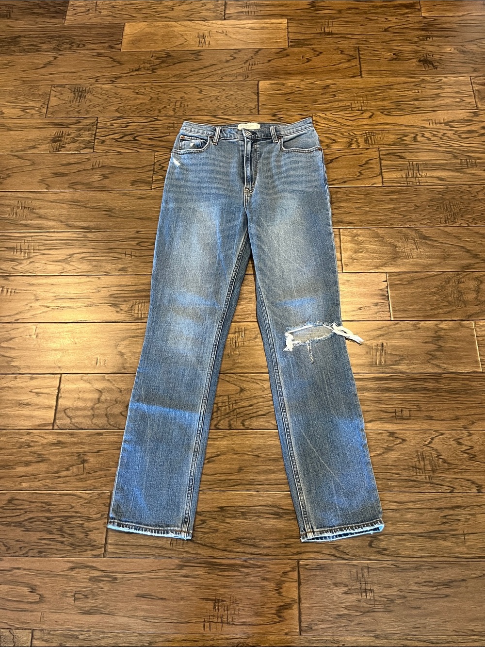 Abercrombie & Fitch The 90’s Slim Straight Ultra High Rise Size 29
